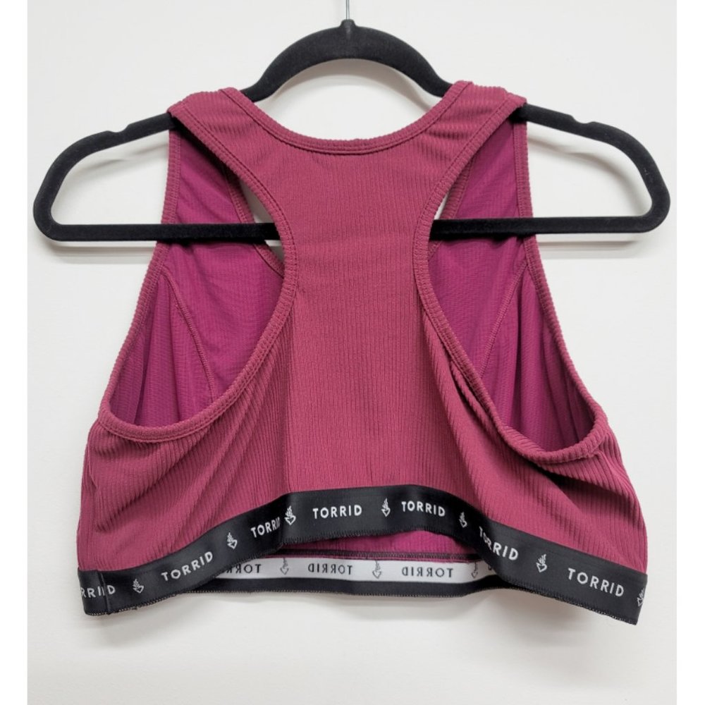 2 ~ Torrid 3 Lightly Lined Rib Henley Bralettes 3X 22 24 - Picture 8 of 11